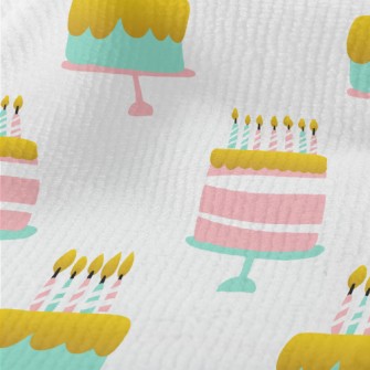 Pink And Blue Birthday Dove Terry