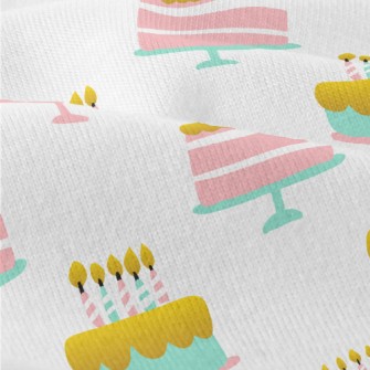 Pink And Blue Birthday Dove Modern Jersey