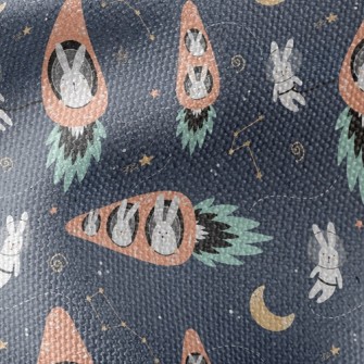Carrot Rocket Waterproof Canvas