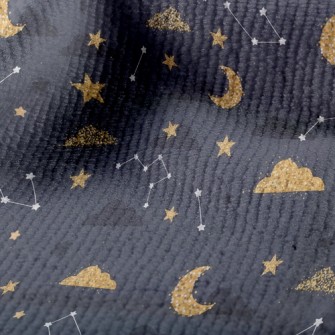 Shining Moon Stars Cloud Terry