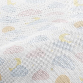 Love Dots Grid Cloud Performance Linen
