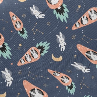 Carrot Rocket Twill
