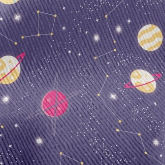 Universe Planet Stars Standard Corduroy