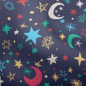 Crayon Doodle Stars And Moon Dobby