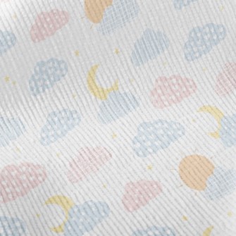 Love Dots Grid Cloud Standard Corduroy