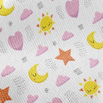 Simple Line Stars Standard Corduroy