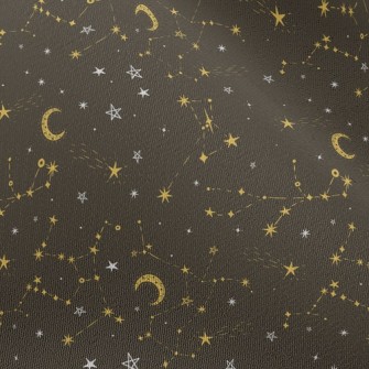 Moon And Constellations Chiffon