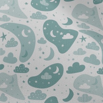 Many Changing Clouds Chiffon