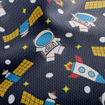 Cosmic Adventure Athletic Mesh Flat Back