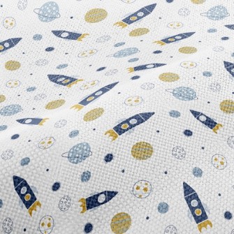 Space Shuttle And Planet Performance Linen