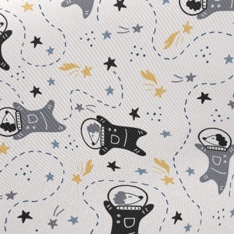 Space Dog Space Adventure Twill