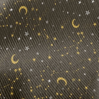 Moon And Constellations Standard Corduroy