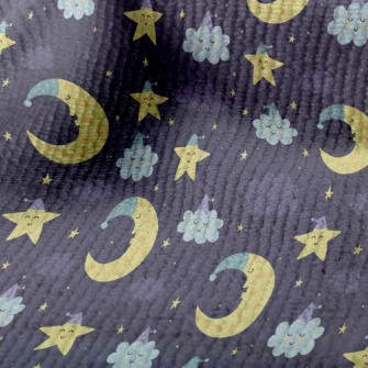 Good Night Moon Stars Cloud Terry