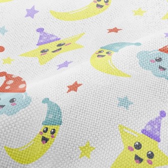 Hat Stars Moon Performance Linen