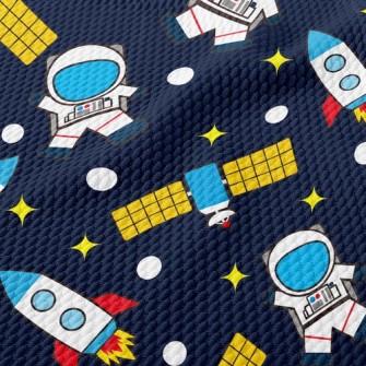 Cosmic Adventure Birdseye Piqué
