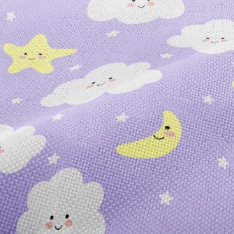 Shy Stars, Moon And Clouds Performance Linen