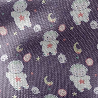 Cat Astronaut Waterproof Canvas