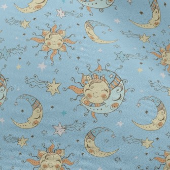 Smiling Sun And Moon Chiffon