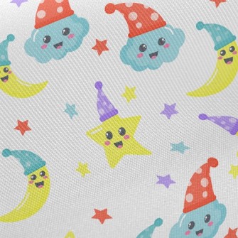 Hat Stars Moon Twill