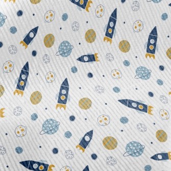 Space Shuttle And Planet Standard Corduroy