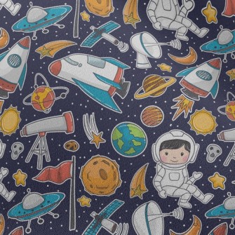 Universe And Space Headquarter Chiffon