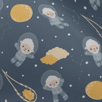 Space Sheep And Moon Chiffon