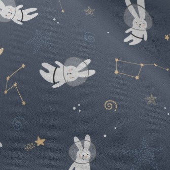 Stars And Space Bunny Chiffon