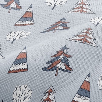 Tricolor Christmas Tree Performance Linen