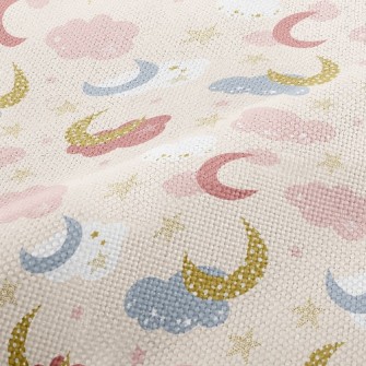 Shining Moon Pink Clouds Performance Linen
