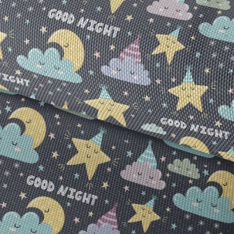 Good Night, Sweet Dreams, Star Waterproof Oxford