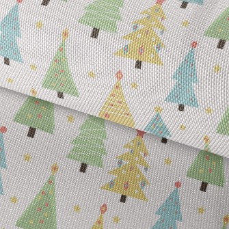 Stars Decorate Christmas Tree Waterproof Oxford