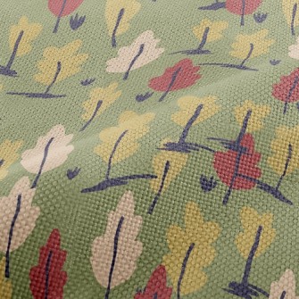 Growing Small Leaves Performance Linen