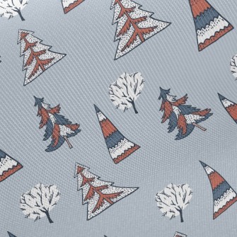 Tricolor Christmas Tree Twill
