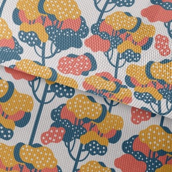 Childlike Little Trees Waterproof Oxford