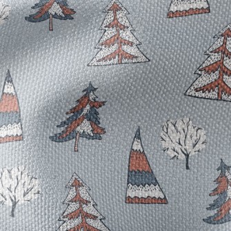 Tricolor Christmas Tree Waterproof Canvas