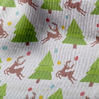 Elk And Christmas Tree Terry