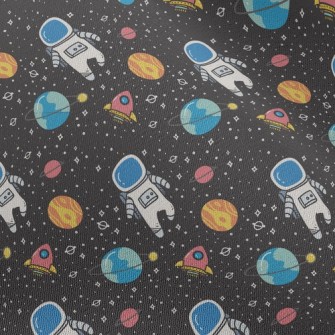 Outer Space Astronaut Chiffon