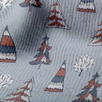Tricolor Christmas Tree Terry