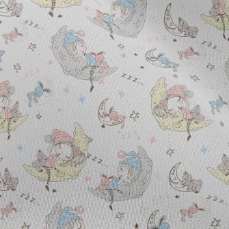 Kids Animal Sleep Time Chiffon