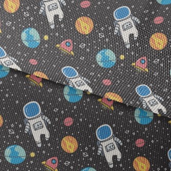 Outer Space Astronaut Waterproof Oxford