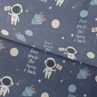 Astronauts Land On The Moon Waterproof Oxford
