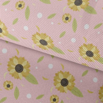 Elegant Sunflower Waterproof Oxford