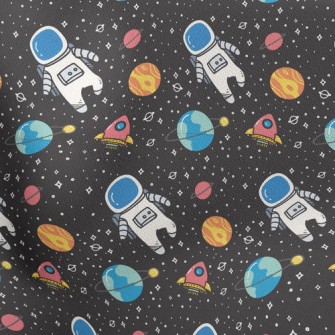 Outer Space Astronaut Stretch Ponte