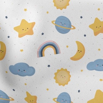 Sun Stars Cloud Rainbow Stretch Ponte