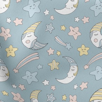 Father Moon And Shooting Stars Stretch Ponte