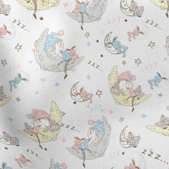Kids Animal Sleep Time Stretch Ponte