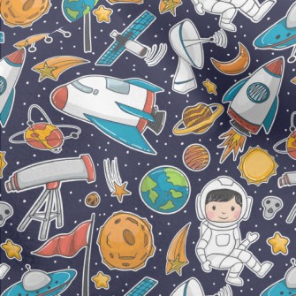 Universe And Space Headquarter Micro Fleece