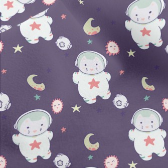 Cat Astronaut Micro Fleece