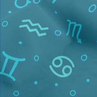 Zodiac Signs Micro Fleece