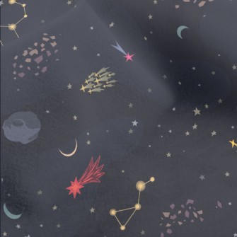 Meteorite Asteroid Micro Fleece